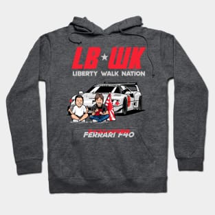 Liberty Walk Ferrari F40 Hoodie